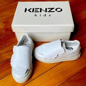Kenzo kids leather loafer/sneaker